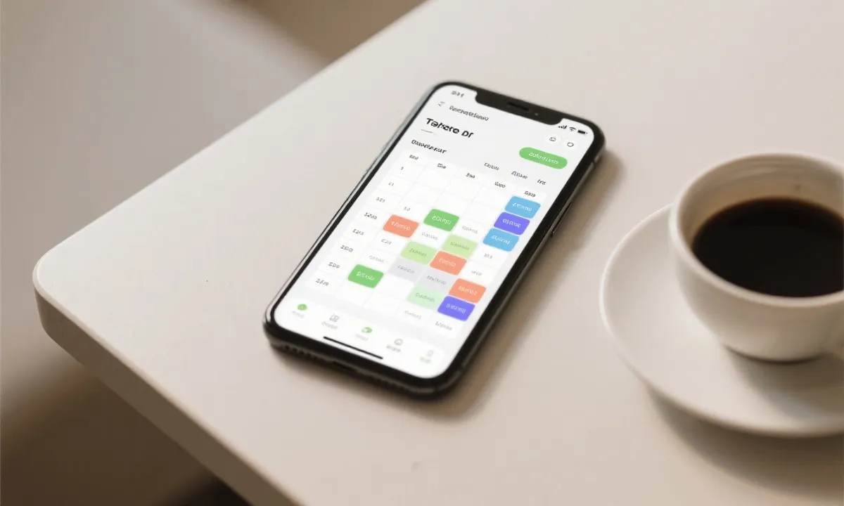 示意图：在手机上查看赛程与信息